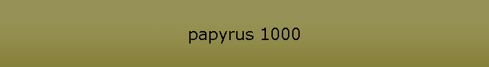 papyrus 1000