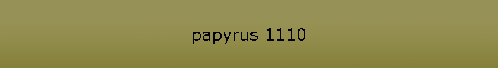 papyrus 1110