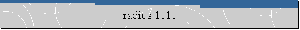 radius 1111